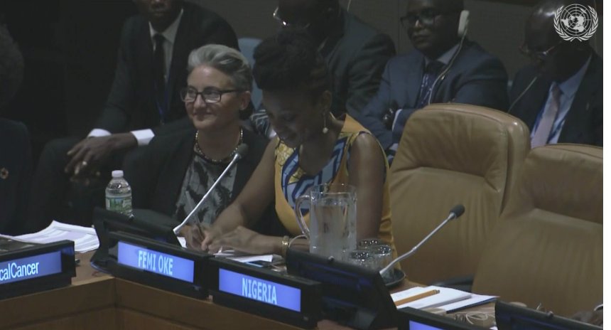 Watching UN TV "A World Free of Cervical Cancer" with heads of state, ministers of health, and others. Hope they make progress on #WorldCancerResearchDay during #UNGA.  webtv.un.org/live-now/watch…