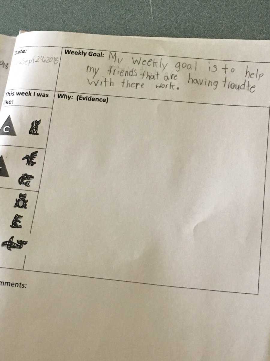 mcha17's tweet photo. Thank you @DoukasTina for sharing this weekly goals sheet! Div 6 had a great conversation about core competencies. #sd37 https://t.co/228GhSR2Ua