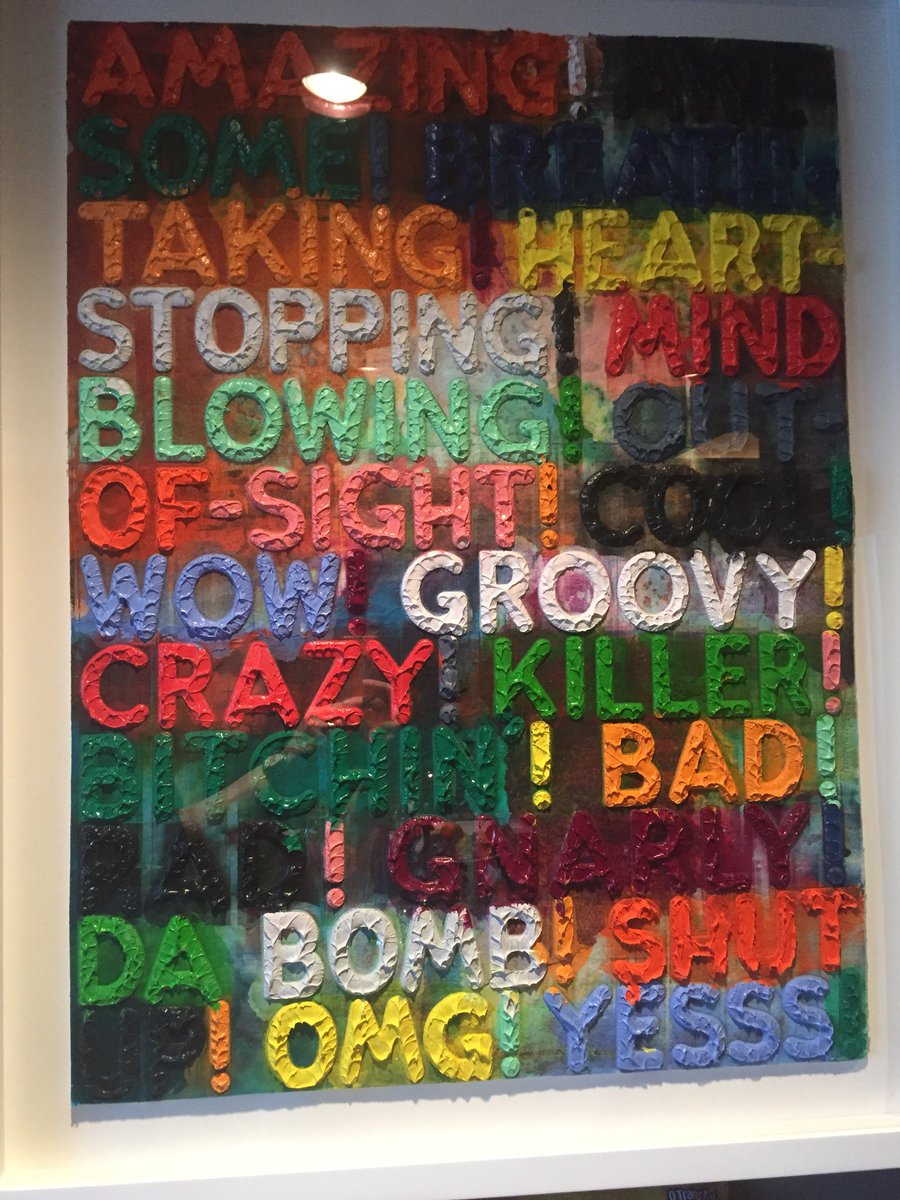 webjenn's tweet photo. I love that the artwork in my hotel room in Whistler has the word “bitchin” on it. And laughing that my auto correct kept trying to change it to “Bitcoin” when I typed it. I have to stop hanging out with #fintech nerds :) https://t.co/WVtkmi69w9