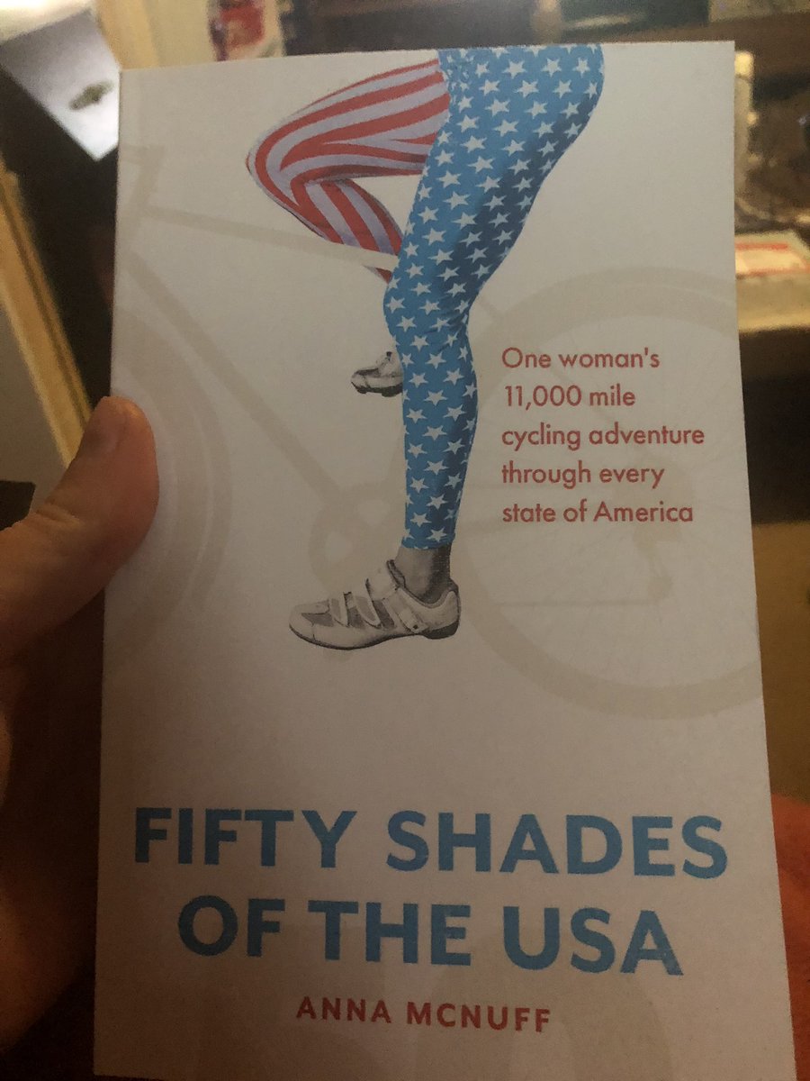 Not meant to be buying any more books till after the move as they are all packed away but how could the hubby refuse when I told him I wanted this one. Can’t wait to get started on it <a href="/AnnaMcNuff/">Anna McNuff</a> 😄
