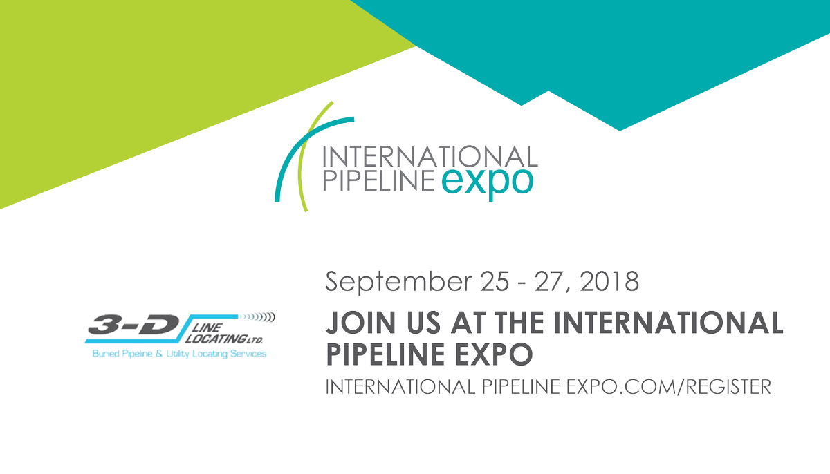 3dlinelocating's tweet photo. We are heading out to the International Pipeline Exposition @IPE_Calgary and will in the Main Hall at Booth 2114.
Come check us out and learn about what we can do for your company!
https://t.co/LJ9orZi5PI
#IPE #InternationalPipelineExposition #3DLineLocating https://t.co/XfX2aGBSQQ