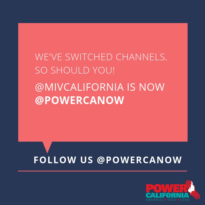 We're doing great work together and want to make sure EVERYONE stays informed. Follow us <a href="/PowerCANow/">Power California</a> to get all the latest news.