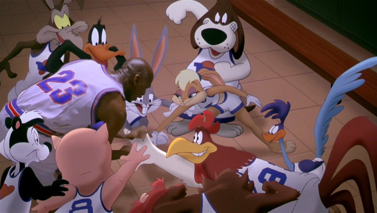 allucrave's tweet photo. This time real basketball player LeBron will be main action player and Ryan Coogler as a producer if the movie Space Jam 2.
#spacejam #lonneytunes #cartoonmovie #animatobmovie #newmovie #movieupdate #movies #top10movies #spacejam2 https://t.co/5K5PUS9QlT https://t.co/qCFzt22CWw