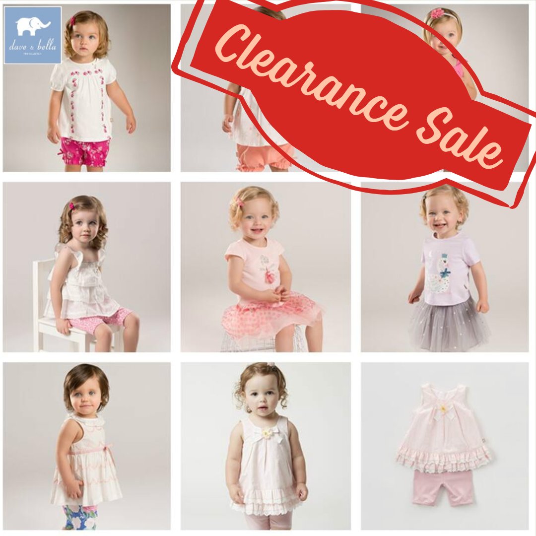 HelloMunchkinUK's tweet photo. Clearance sale!
Dave &amp; Bella Girls Summer Dresses and Sets
Limited stock, sizes 9 months - 6 years!

https://t.co/B0CiRab48n

#HelloMunchkin #DaveAndBella #sale #clearance #girlsdresses https://t.co/GpDkGyG1sA