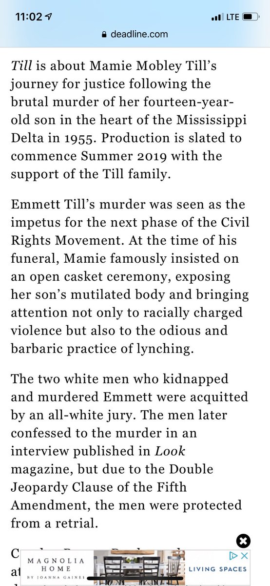 iJesseWilliams's tweet photo. #TiLLtheMovie https://t.co/Czx2ntzX95