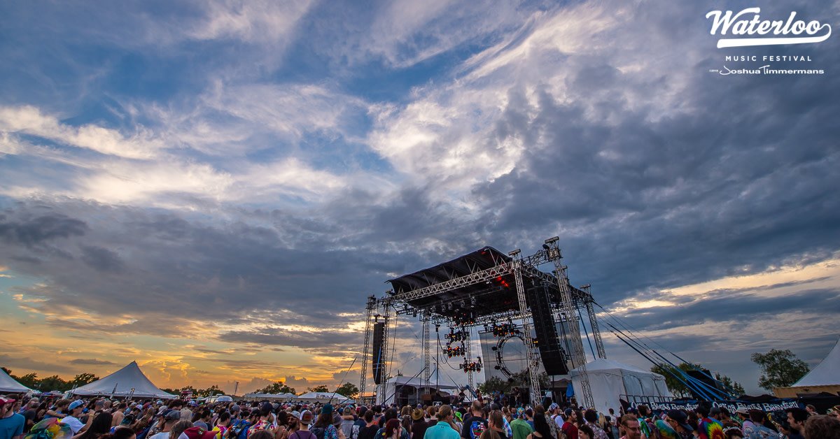 waterloomusfest's tweet photo. A Texas sky and a crowd ready for music...Our favorite combination! Can you spot yourself? https://t.co/RW3TdwIJ0O