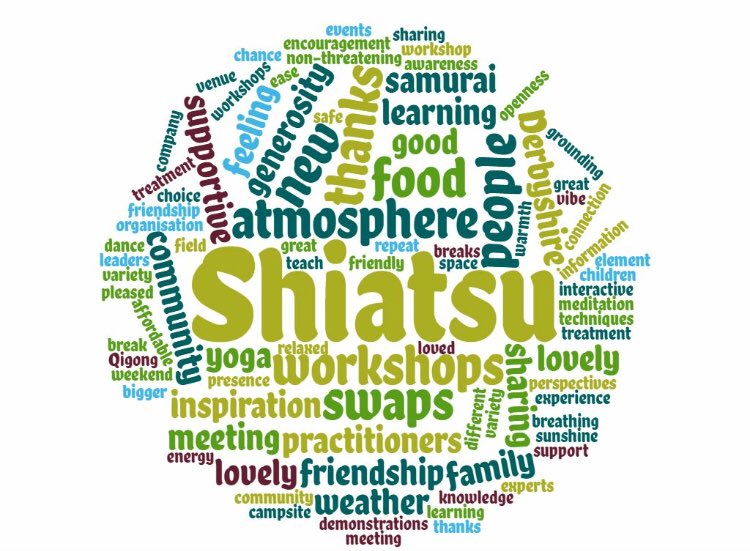ShiatsuFest's tweet photo. Here’s some of the lovely feedback we had from this years #festivalofshiatsu #shiatsu #shiatsushare #inspiration #MondayMotivaton #community #knowledge #learning #support https://t.co/VuQpRg43Qc