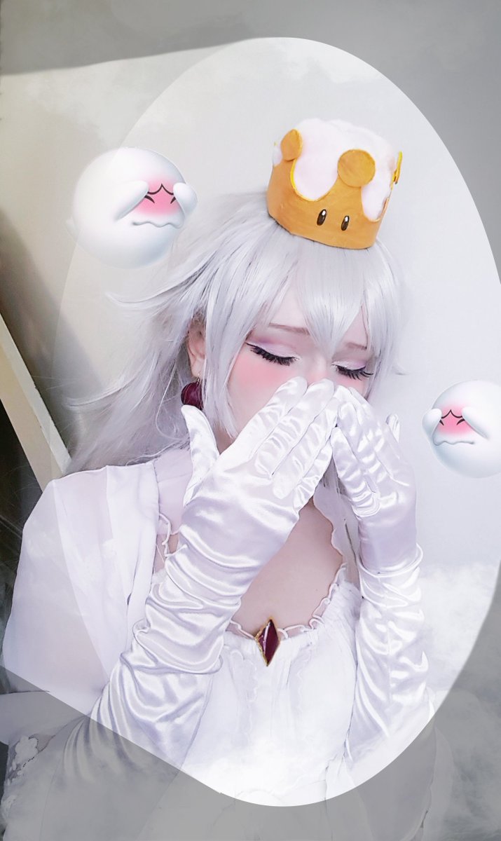 👑Shy Ghost 👑 

 King Boo? Princess Boo? ???
#キングテレサ姫  #キングテレサ