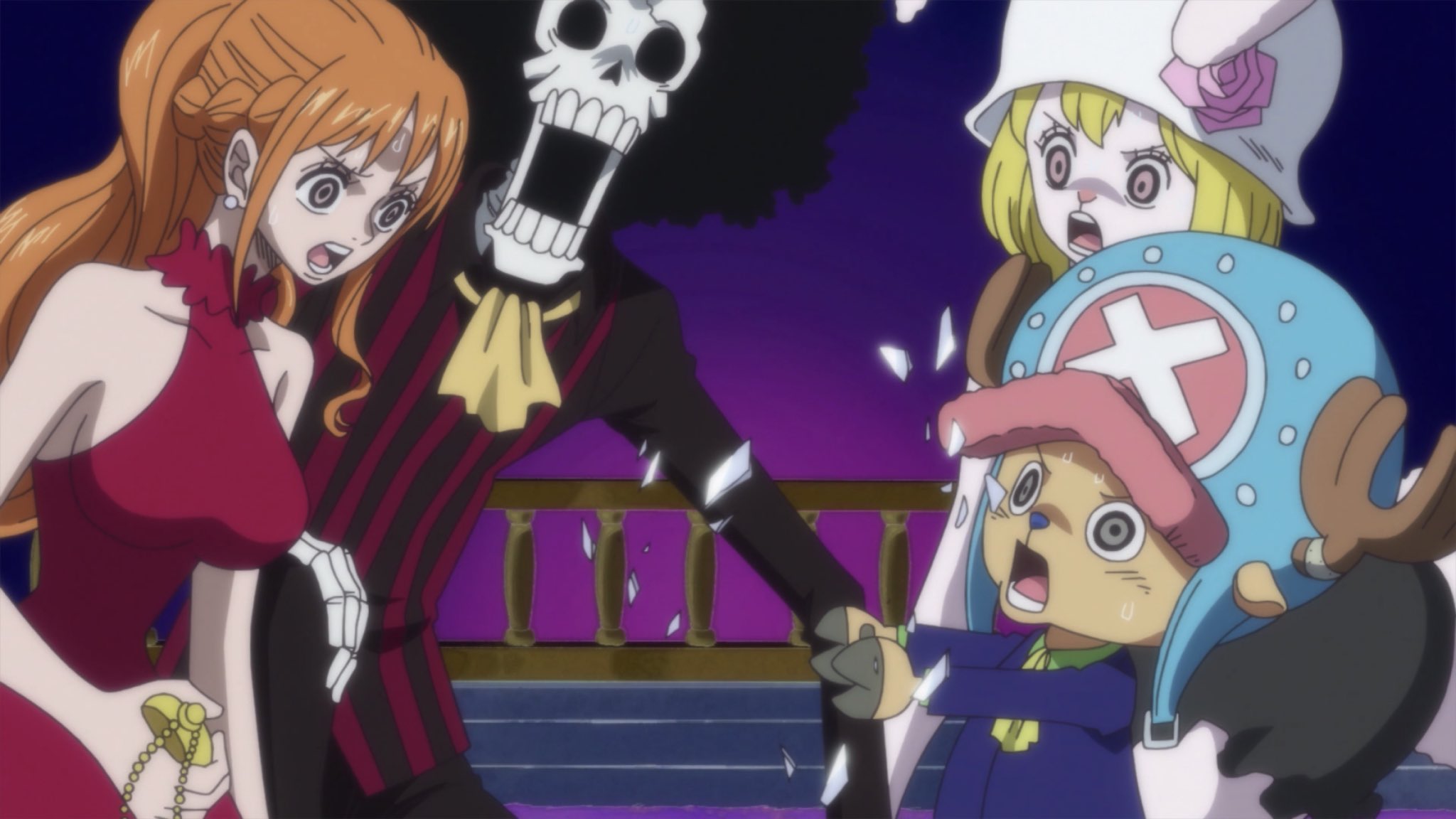 Brothere ワンピース Onepiece Ep 854 Katakuri Unleashes The Slam Jam On Luffy Katakuri Pulls Out The Mole Luffy Will Rendezvous With The Crew On Cacao Island At 1am Big