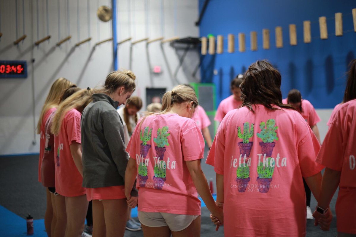 DBUDeltaTheta's tweet photo. Sisterhood Retreat 2018 was a blast!! Behold, how good and pleasant it is when sisters dwell in unity. Psalm 133:1 https://t.co/8Bk4rLttLN