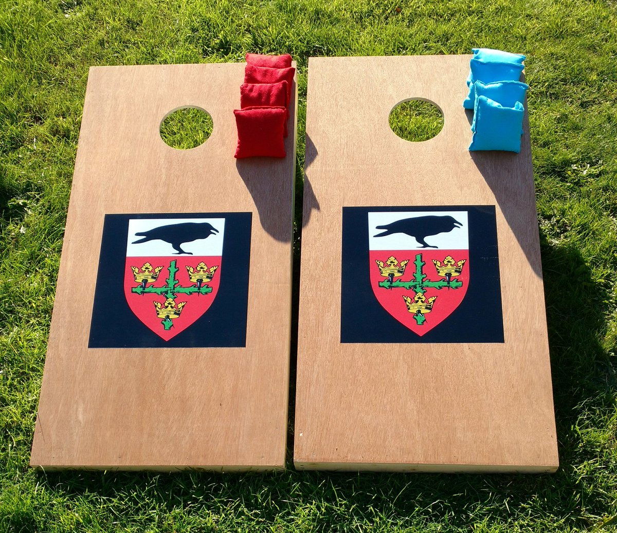 Cornhole GB (@cornholegb) on Twitter photo Very happy to supply these bespoke boards for <a href="/ColchesterRFC/">Colchester RFC</a> - another happy customer. Keep your eyes peeled for them at Mill Road.
Spreading #cornhole to the rugby fraternity.
Get in touch for your own bespoke boards and bags. #bespoke #rugby Very happy to supply these bespoke boards for <a href="/ColchesterRFC/">Colchester RFC</a> - another happy customer. Keep your eyes peeled for them at Mill Road.
Spreading #cornhole to the rugby fraternity.
Get in touch for your own bespoke boards and bags. #bespoke #rugby