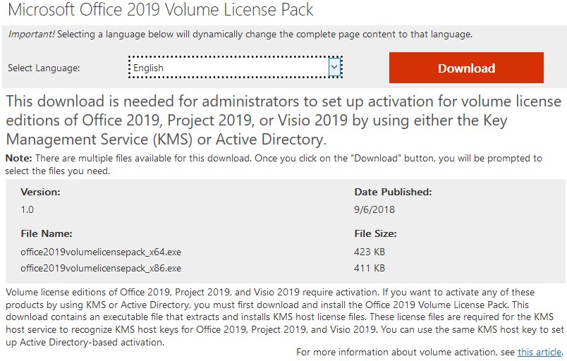 Wzor On Twitter Download Microsoft Office 2019 Volume