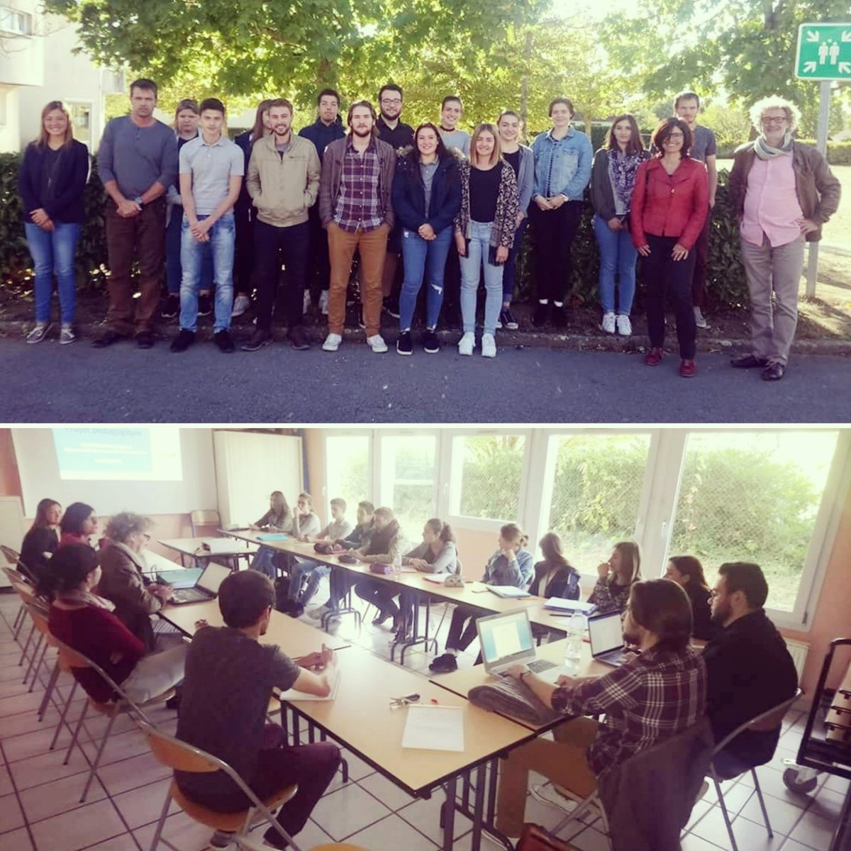 SophieMollot's tweet photo. Remise du cahier des charges aux #BTSADATR par les représentants de la Communauté de communes des rives de Saône
Etudier et développer la mobilité sur les communes du "pays losnois", Losne, Saint-Jean-de-Losne, Saint-Usage et Echenon
#Diagnostic #TerritoireRural #MFRQuetigny https://t.co/w4tRpHCRQX