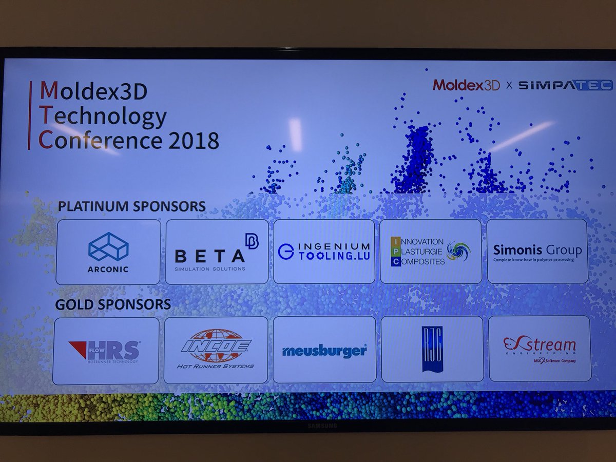 R_B_Brown4's tweet image. RJG are pleased to be a sponsor at the Moldex 3D Technology conference at Les Salons de l’Aveyron in Paris. If you are attending please stop by and speak with us about your simulation and processing requirements. #Moldex #training #polymerengineering