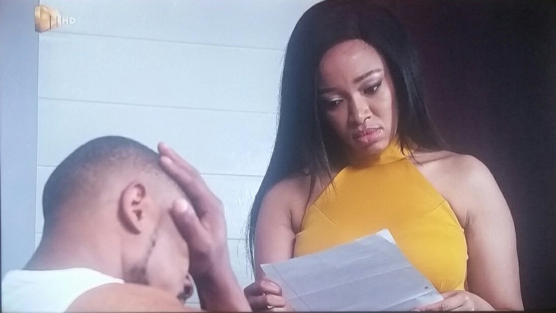 RewindMzansi's tweet photo. I WILL ALWAYS LOVE YOU 💔

Worried about the safety of her unborn child, Mmabatho woke up in the middle of the night and wrote Shaka a "Dear John" letter.

Before sunrise, she was gone.

Last week on #TheQueenMzansi

#ImprintedNipples 

#SexyNightDress https://t.co/6eqS4kI29j