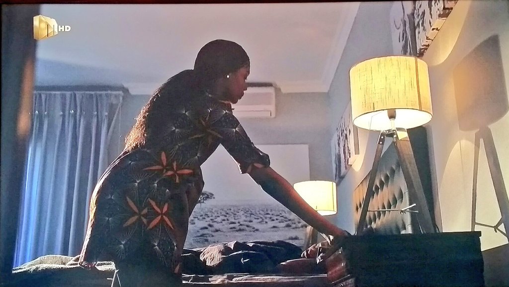 RewindMzansi's tweet photo. I WILL ALWAYS LOVE YOU 💔

Worried about the safety of her unborn child, Mmabatho woke up in the middle of the night and wrote Shaka a "Dear John" letter.

Before sunrise, she was gone.

Last week on #TheQueenMzansi

#ImprintedNipples 

#SexyNightDress https://t.co/6eqS4kI29j