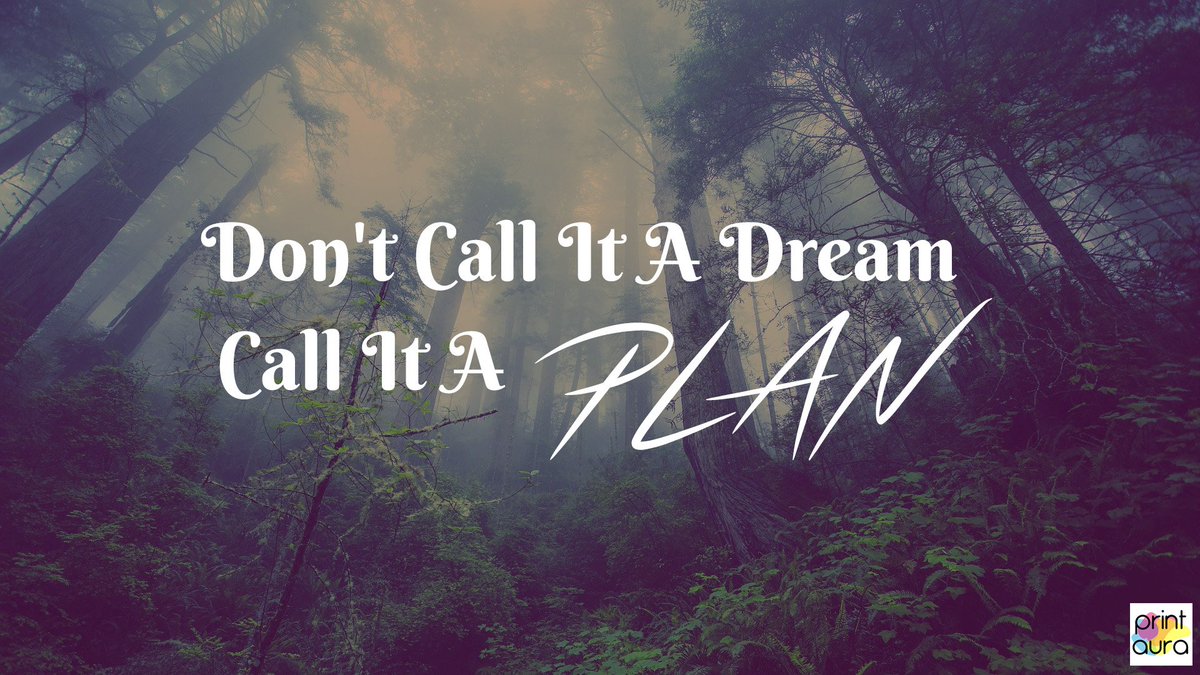 printaura's tweet image. The difference between a dream and reality is action! Make a plan and  start taking steps to get to where you want to be. If you are dreaming  of owning your online store, let Print Aura help you get started! printaura.com