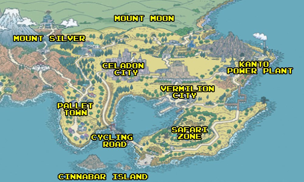 Polygon If You Compare The Map From Pokemon Red To A Map Of Tokyo There Are Noticeable Similarities In Fact Every Pokemon Game Is Based On A Real World Location T Co Zievrohddu