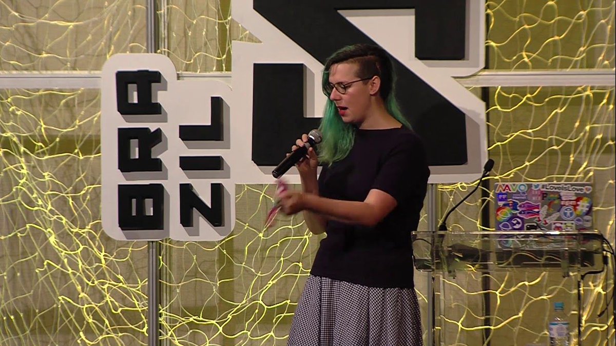 braziljs's tweet photo. The video of Ada Rose Cannon's talk at #BrazilJS2018 is available on our Youtube Channel. Ada is Developer Advocate at Samsung for the @SAMSUNGINTERNET browser and opened the first day of conference with the talk with "The Intersections of New Web APIs"
https://t.co/VjBJuWtZJW https://t.co/wrVlWeFwQY