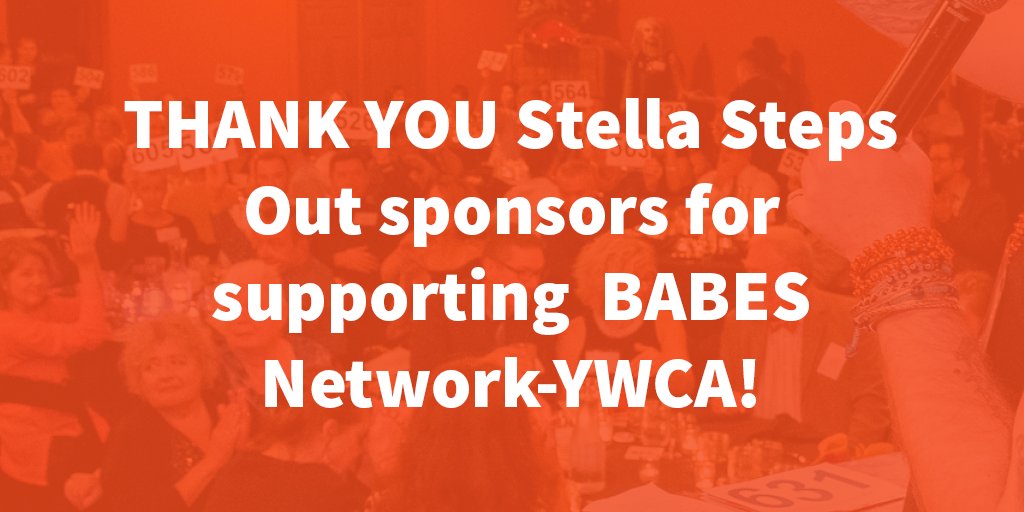 YWCAworks's tweet photo. A very special thank you to all our #StellaStepsOut sponsors @PrideFdn, @AIDSHealthcare, @SteMichelle, @windermere , and @GileadSciences! We can't wait for the celebration and jubilation on Wednesday! https://t.co/1C9n8h9RxG