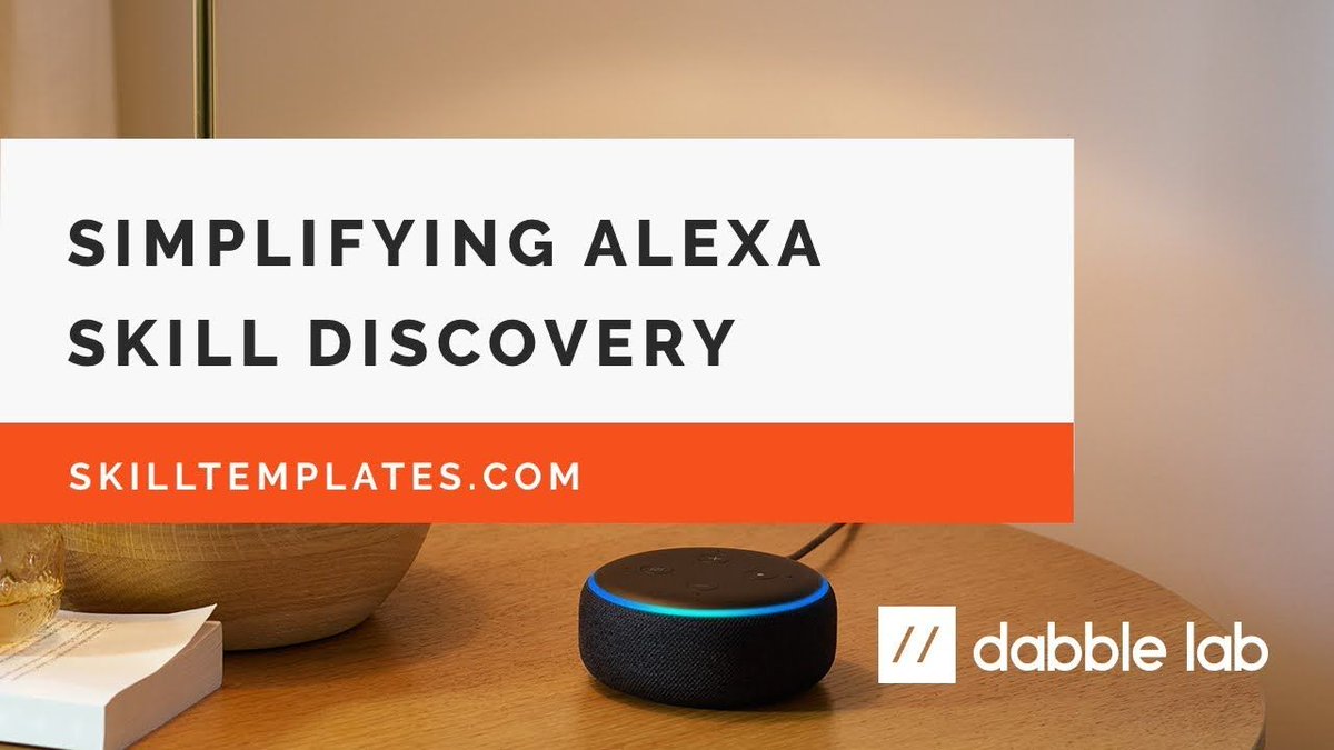 dabblelab's tweet photo. With the CanFulfillIntentRequest, users can discover your skills easily and invoke it without using the invocation name - https://t.co/JonoZxkS4u #skilltemplates #amazonalexa #alexadevs https://t.co/XALn9fA3PE
