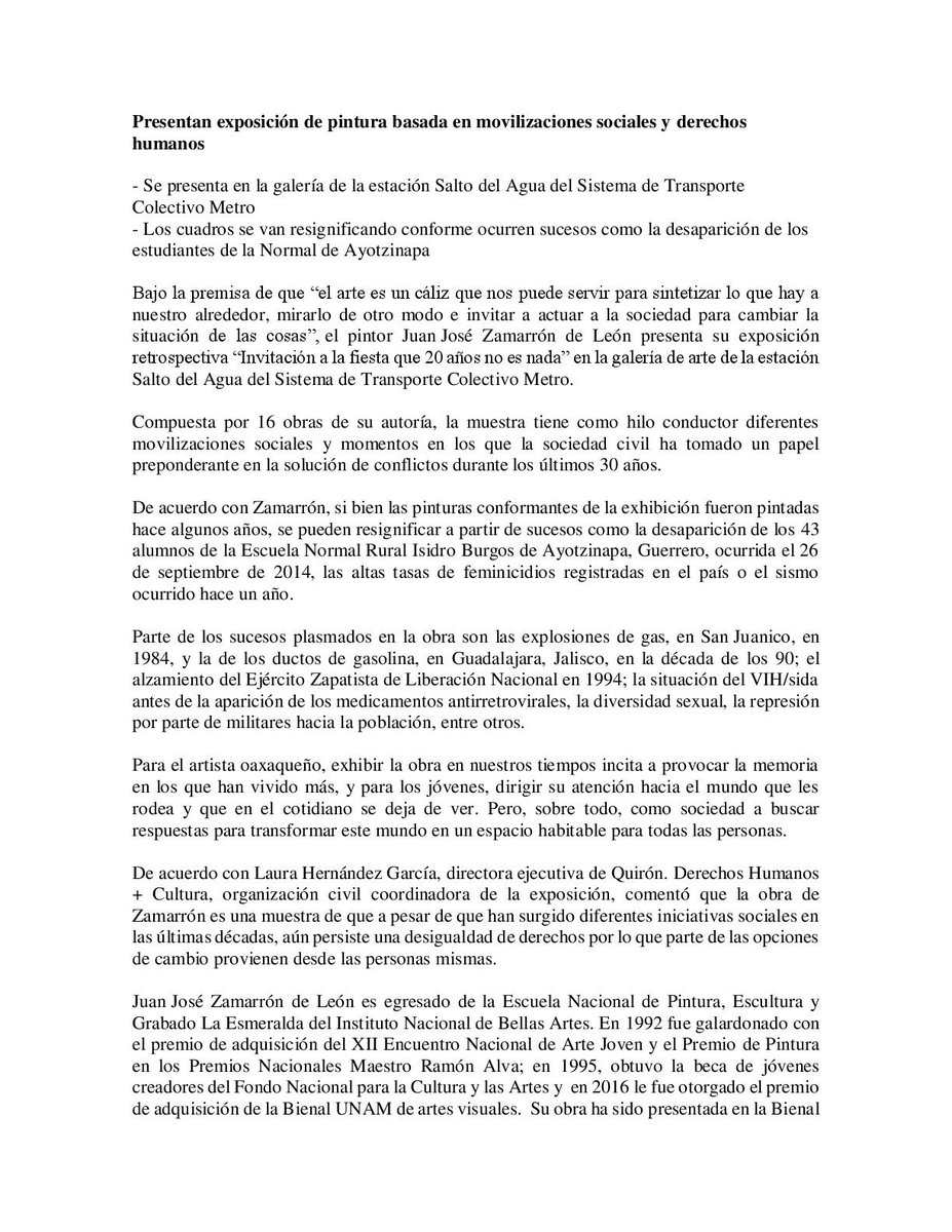 Quirón. DDHH + Cultura tweet media
