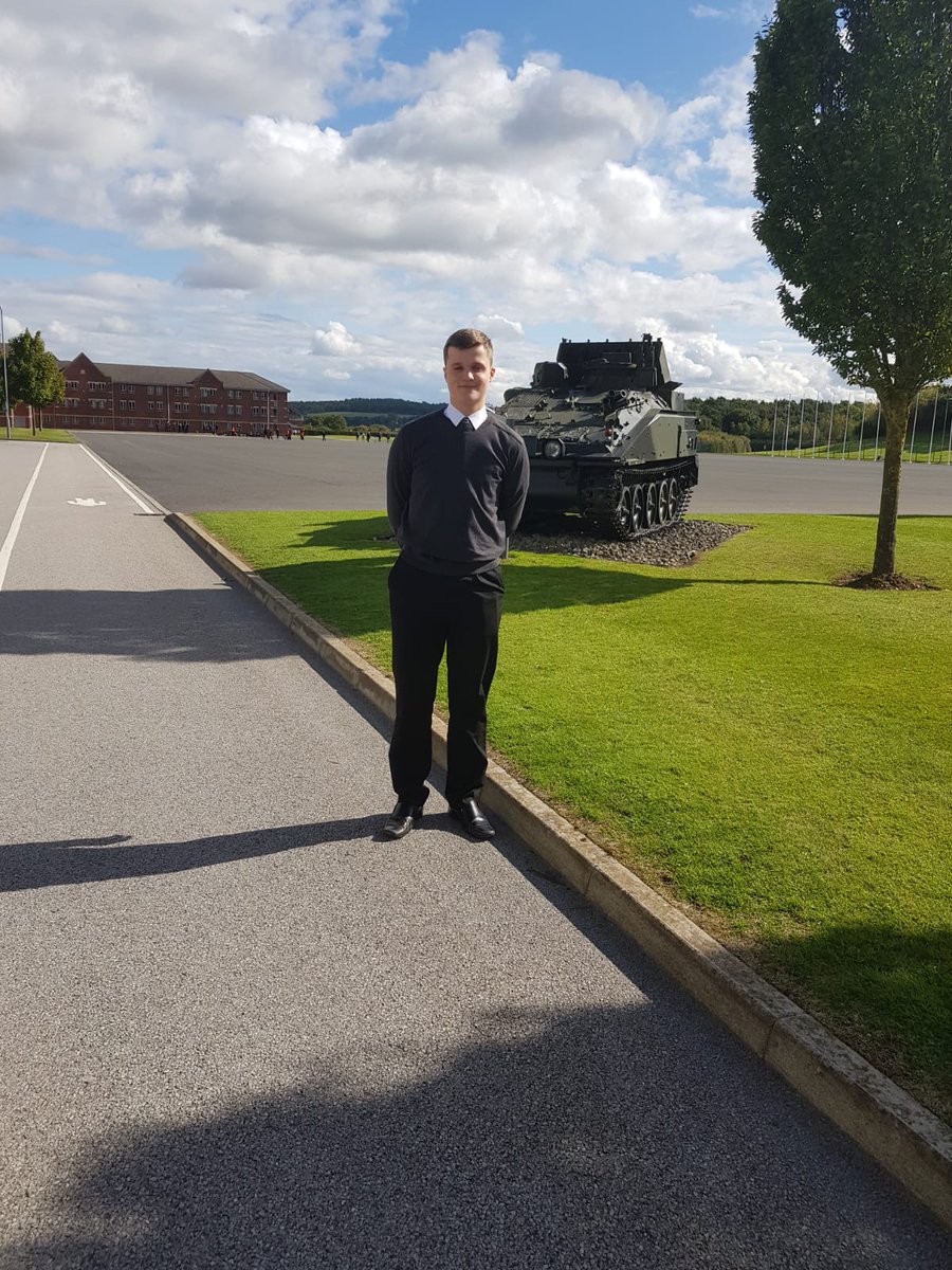 dimples81's tweet image. 16 years old and I handed him over to @BritishArmy yesterday...so so proud.. look after him.. he'll #bethebest
