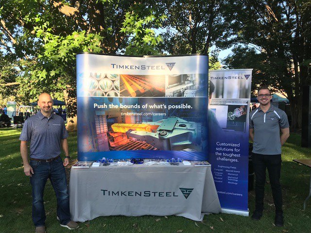 TimkenSteel's tweet photo. @OhioState @MissouriSandT students: Looking for engineering internship or f/t job? Stop by and see us on campus @OhioState 2018 Engineering Expo in the Ohio Union (Tues. &amp; Wed.), @MissouriSandT Fall Career Fair (Tuesday 'til 3) #experienceTimkenSteel
https://t.co/W5DAtU9Kot https://t.co/cMyiaaRtzL