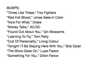 DaronVaught's tweet image. Music from today's @DavidGlennShow included @jsic &amp;amp; @Drake: