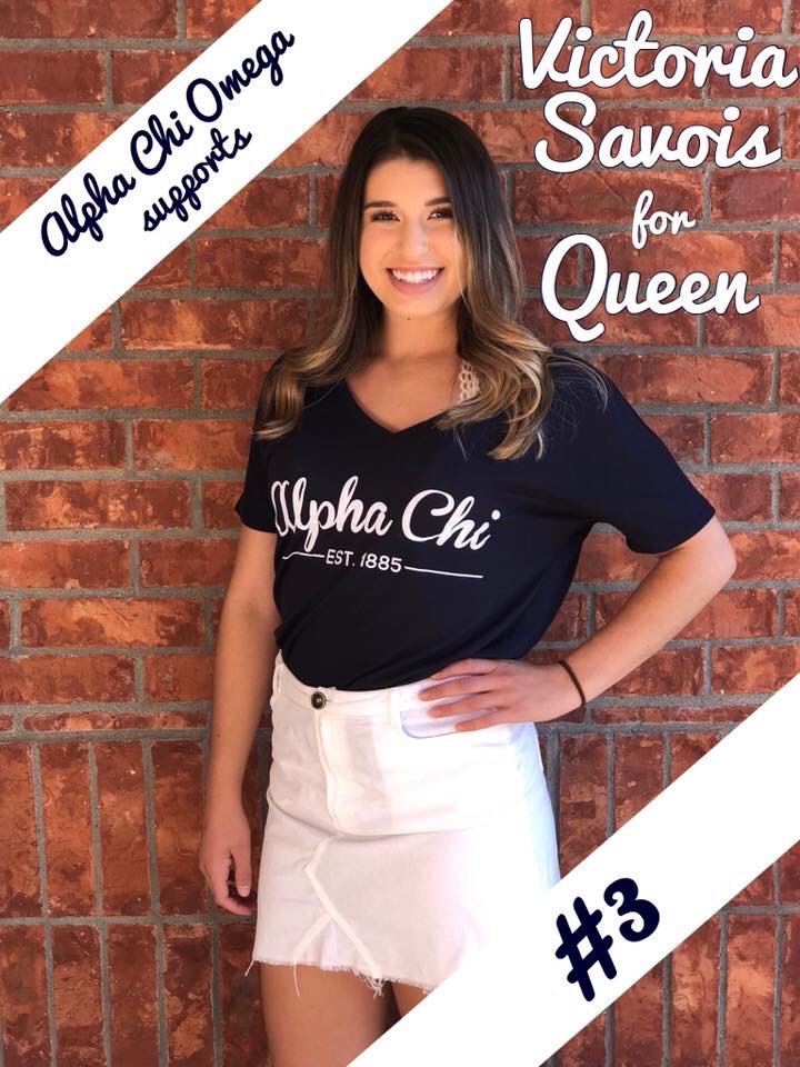 Make sure to vote for our sister Victoria this Wednesday for Homecoming Queen! 🤩🤩