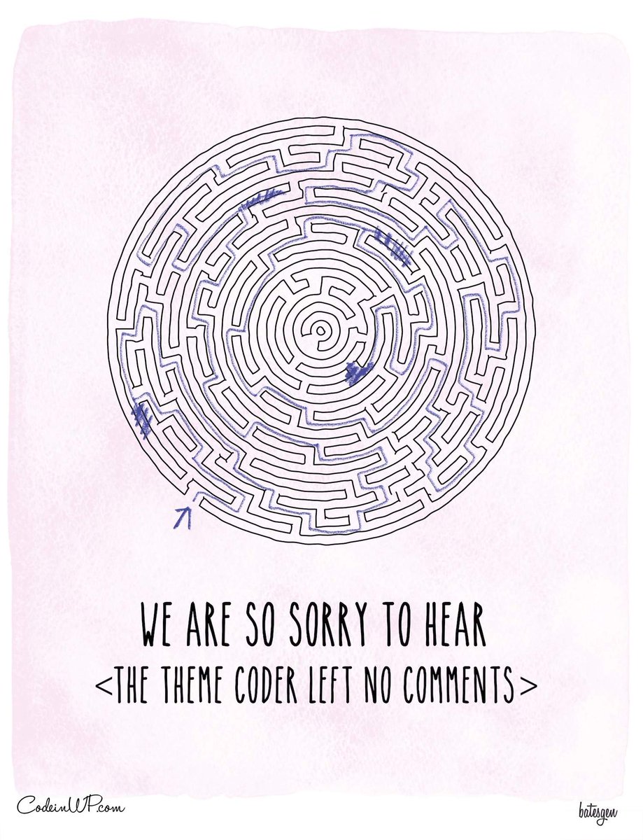 codeinwp's tweet image. Our bad #BadCoding comic inspired by  @phish &quot;Maze&quot;