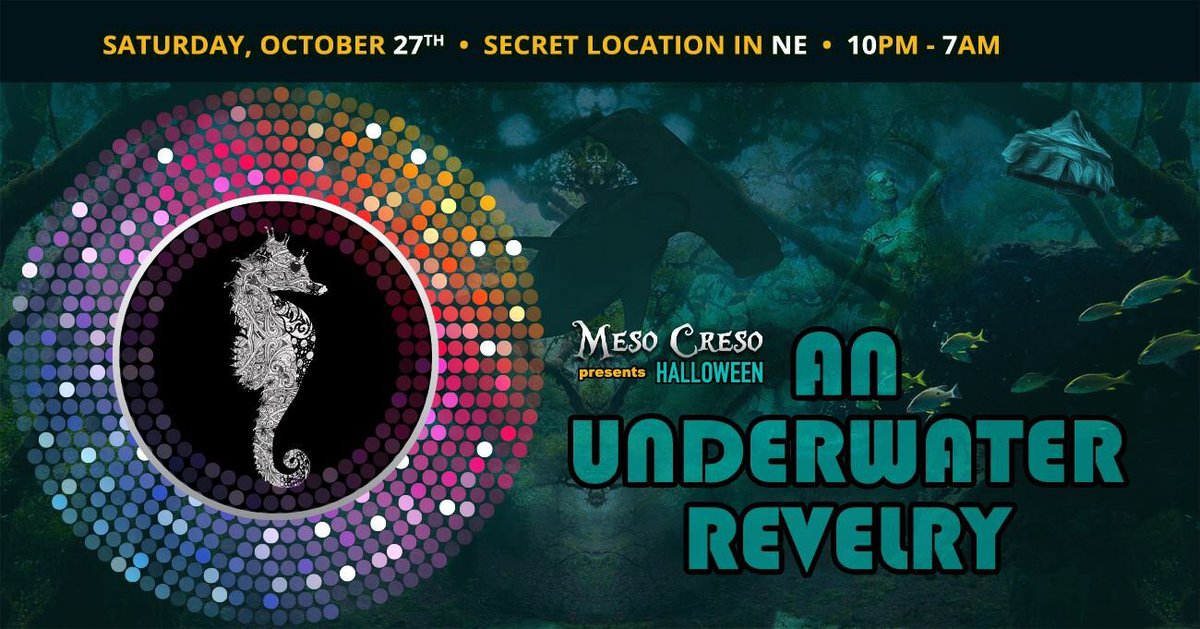 mesocreso's tweet photo. Meso Creso Halloween presents: An Underwater Revelry  https://t.co/YDcRdrg6GM https://t.co/uu01haacn5