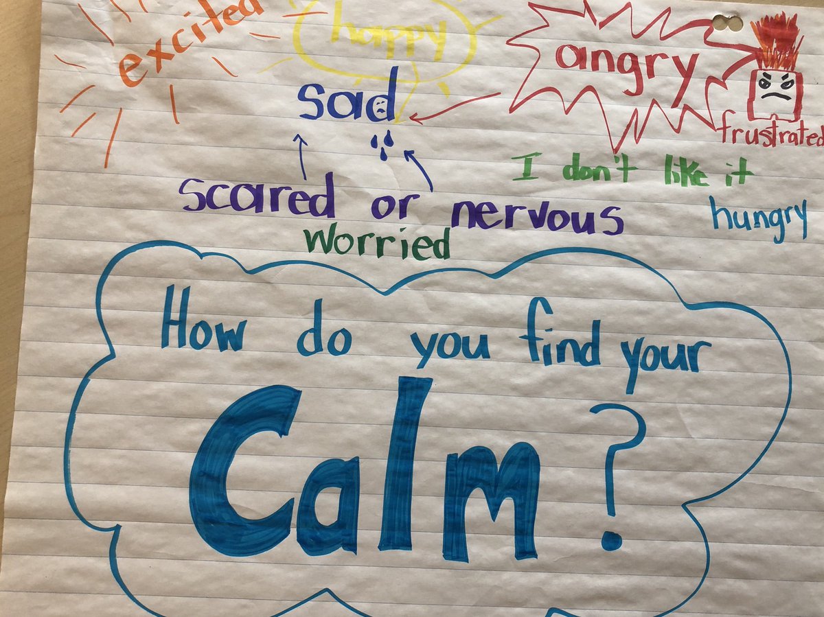 MsCardinali's tweet image. How do you find your calm? We work through strong emotions each and every day. How do you bring yourself back to calm?  #selfreg #emotionalwellbeing #calmalertandlearning  @EldoradoPDSB
