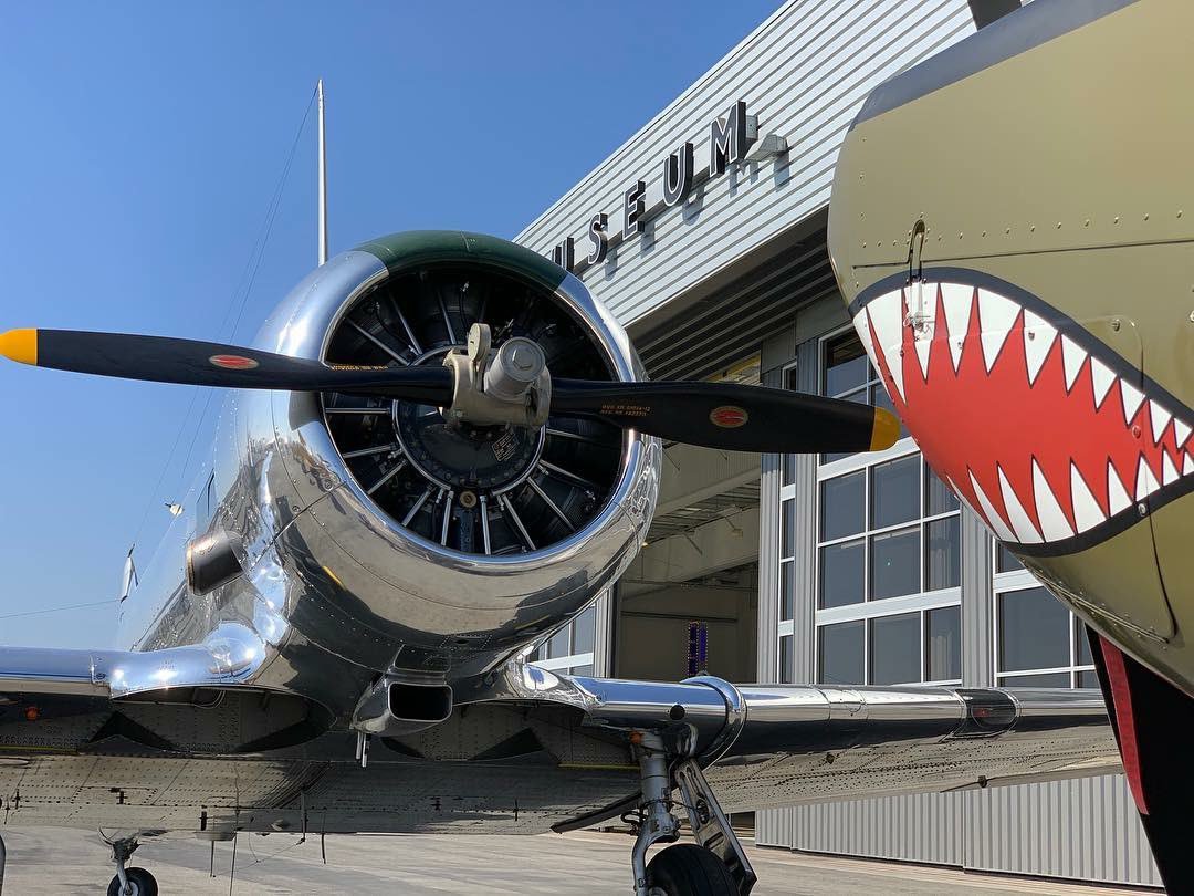 LyonAirMuseum1's tweet photo. Just a couple of taildraggers sun bathing before colder season arrive.
.
.
.
#historyontheflightline #flightline #vintageaircraft #t6 #at6 #snj #texan #cessna #birddog #flyinghistory #ww2 #warbird #avgeek #airmuseum #aviationmuseum #PlaneSpotting #johnwayneairport #lyonairmuseum https://t.co/k6HJcpw4Hm