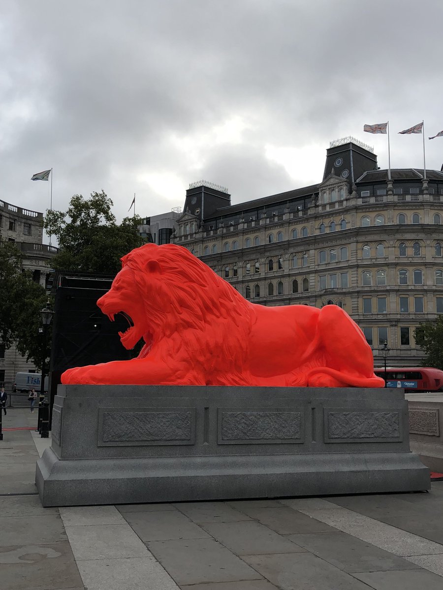 New work by Es Devlin in collaboration with Google Arts &amp; Culture has been roaring in Trafalgar Square for the last week. Proud of the <a href="/_resLAB/">res.lab</a> team for pulling off another amazing soundtrack! 

#pleasefeedthelions #LDF18 #esdevlin #googleartsandculture