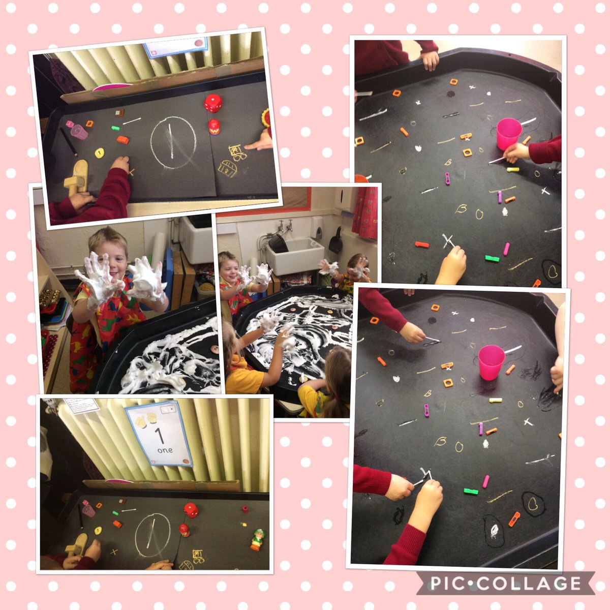 FRISroom1's tweet image. Today we have been exploring 1! Bringing  lots of things to our ‘Museum of 1’. Understanding the value of 1! #eyfsfun #maths