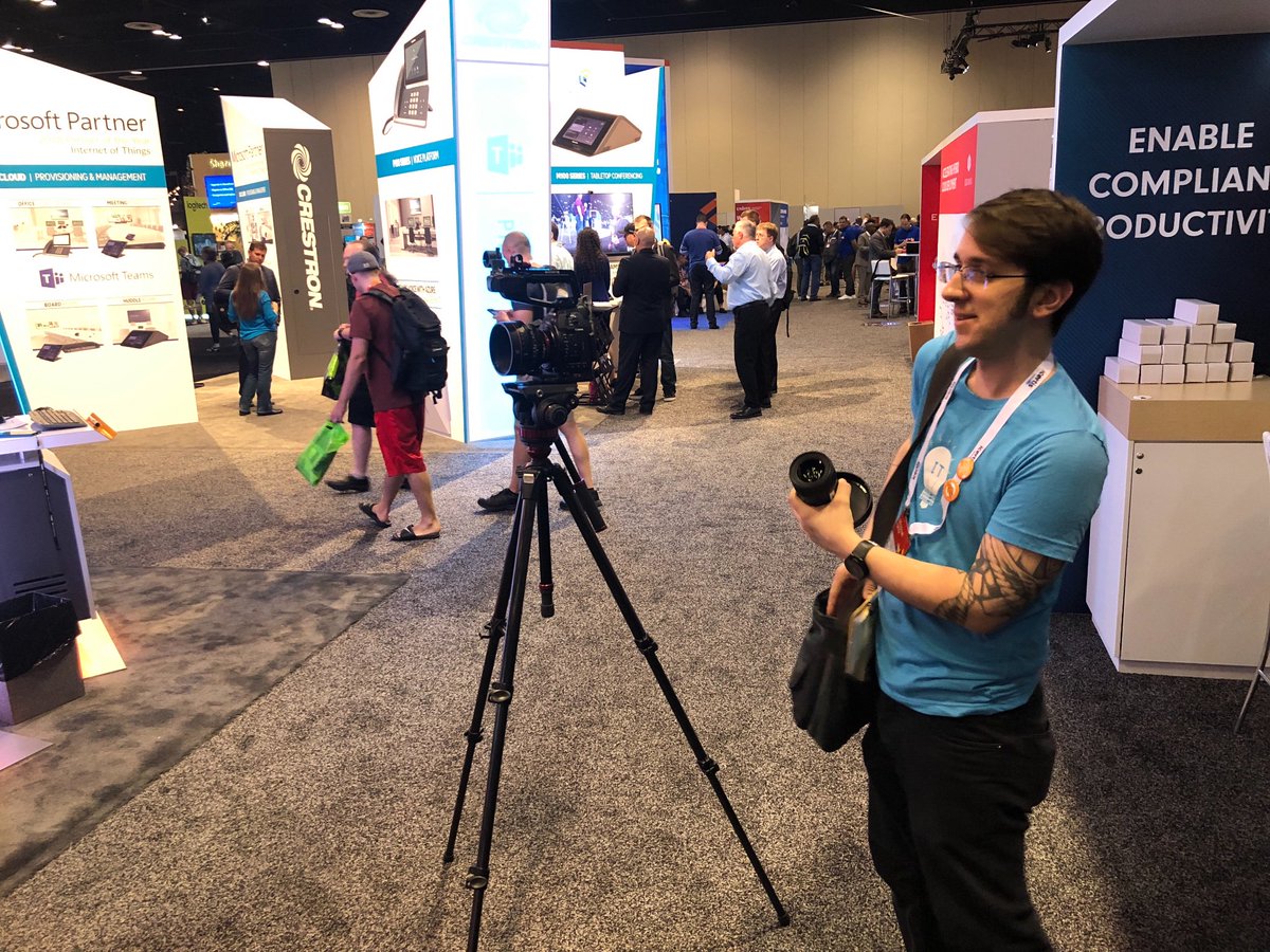 thegreateebzies's tweet image. The award winning @solarwinds video team is looking for some photogenic (or not) IT professionals who want to be on the telly. Stop by. We’re #boothing @MS_Ignite #MSIgnite