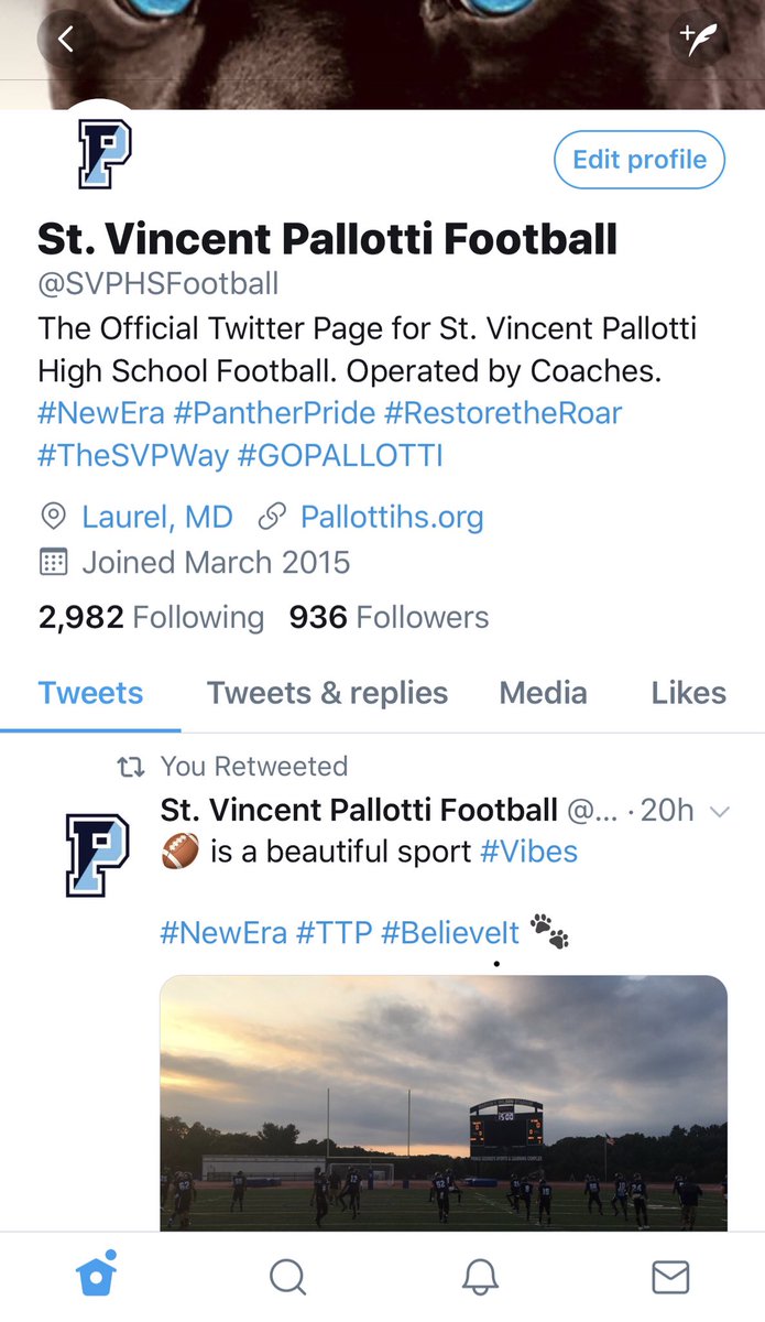 St. Vincent Pallotti Football tweet media