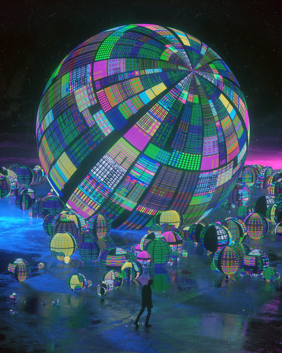 beeple's tweet image. #everyday #cinema4d - 64K ACROPOLIS