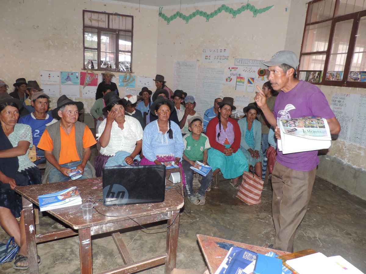 JDFATOS's tweet image. Este 22 de septiembre del año en curso la J-DFATOS mediante su Equipo Técnico llevo adelante el Taller de Fortalecimiento a las Organizaciones Sociales  en la Subcentralia La Loma ubicado en el municipio de Culpina, de la región de los Cintis.