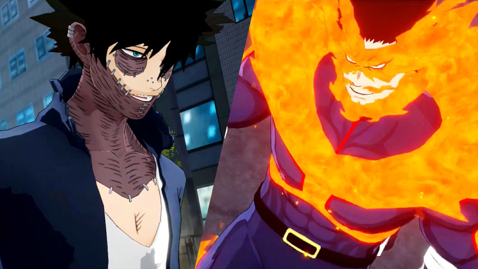 PS360HD2 (Anime Games News) on X: My Hero Academia: One's Justice -  Endeavor vs Dabi! DLC Gameplay (1080p 60fps)    / X