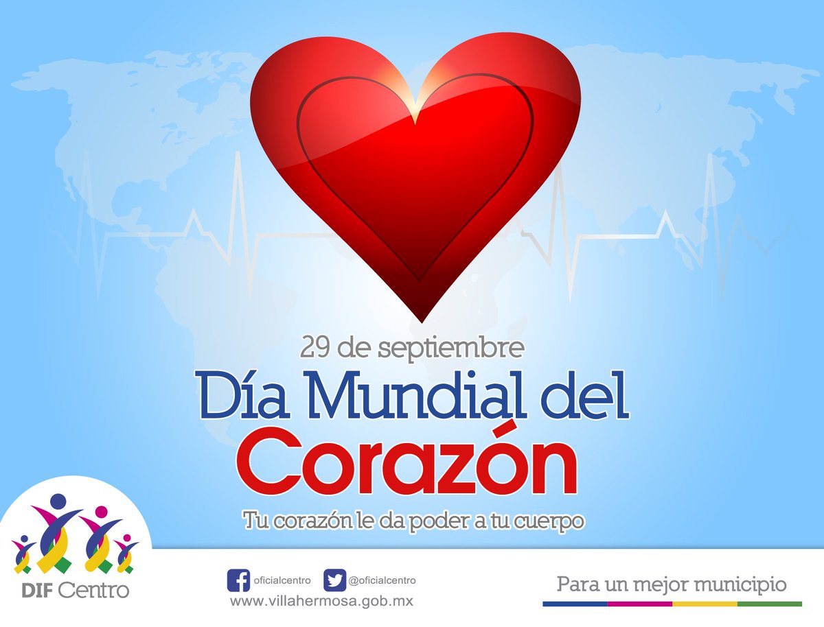 Un estilo de vida saludable, reduce el riesgo de padecer enfermedades cardiovasculares. #DíaMundialDelCorazón