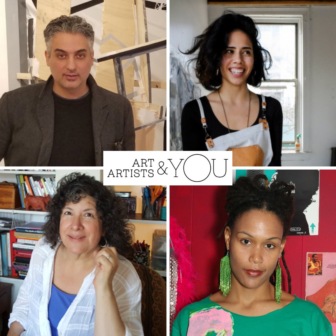cmomNYC's tweet photo. Our new Artists in Residence are ready to move in and eager to meet you!
Meet Amir Hariri, Antonia A Perez, Camille Hoffman and Jasmine Laura Murrell in the Art, Artists &amp; You studios this winter. Explore paper, found objects, fiber and technology arts with them beginning Sep 27. https://t.co/dhqKyFZcnR