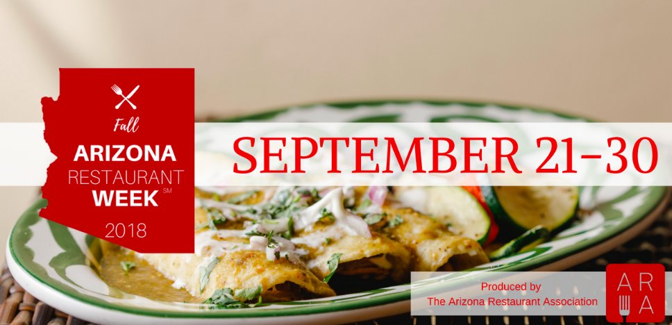 ModPortfolio's tweet image. Fall is here and so many great things happening in the beautiful city of Scottsdale! Check out Fall 2018 Arizona Restaurant Week: September 21, 2018 - September 30, 2018