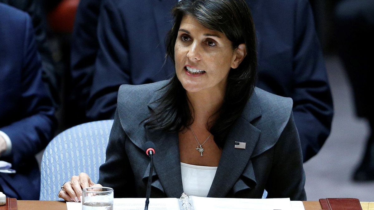 TheOnion's tweet image. Nikki Haley: ‘The U.S. Will No Longer Sit Idly By While Iran Continues To Exist’ trib.al/8bwTgNT