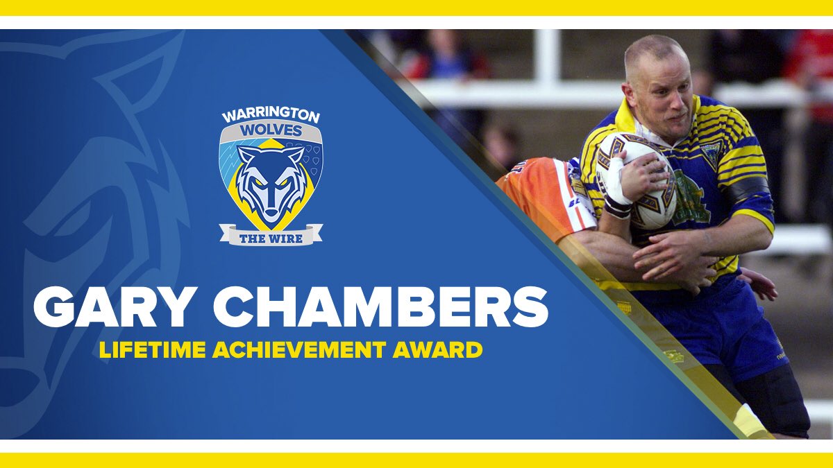 The Lifetime Achievement Award goes to Gary Chambers for his outstanding contribution and commitment to the club over the decades 👏👏
