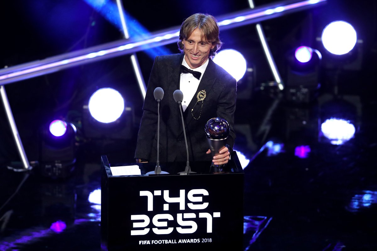 TeamCRonaldo's tweet image. #TheBest FIFA Men&apos;s Player Award winners:

2016: #Cristiano
2017: #Cristiano
2018: #Modric.