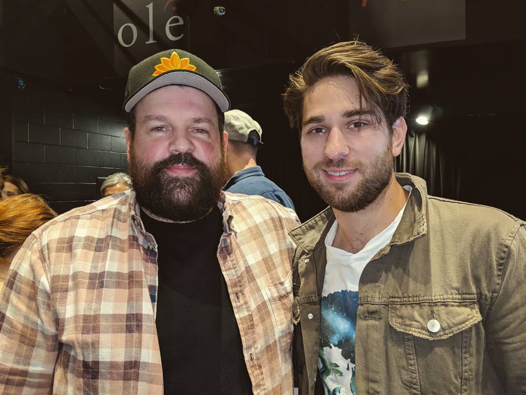 Tyler Del Pino (@tylerdelpino) on Twitter photo A moment when I got to meet one of my favorite Songwriters of the past year <a href="/DonovanWoods/">Donovan Woods</a> at the CCMA's in Hamilton!
Big shout out to <a href="/SOCANFoundation/">SOCAN Foundation</a> <a href="/SOCANmusic/">SOCAN</a> for getting me there! A moment when I got to meet one of my favorite Songwriters of the past year <a href="/DonovanWoods/">Donovan Woods</a> at the CCMA's in Hamilton!
Big shout out to <a href="/SOCANFoundation/">SOCAN Foundation</a> <a href="/SOCANmusic/">SOCAN</a> for getting me there!