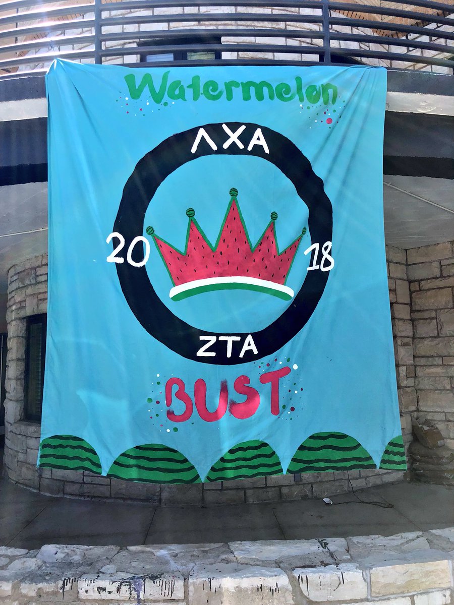 Counting down the days till Watermelon Bust 2018😍 like and retweet this tweet to help us win their banner contest!! <a href="/LambdaChiKSU/">Lambda Chi Alpha</a>