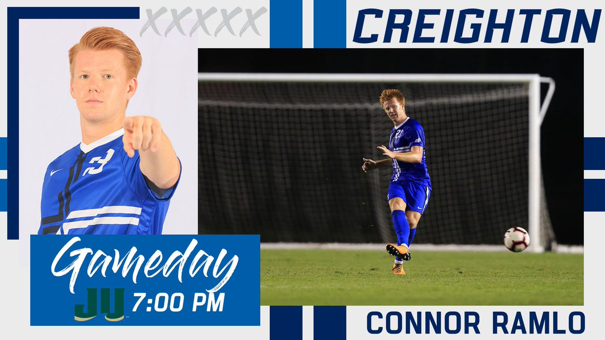 creightonmsoc's tweet photo. GAMEDAY‼️ 
🆚: 🐬
⏰: 7:00 P.M.
📍: Omaha
🏟: Morrison Stadium 
🎟️: https://t.co/zhyc6PYGER
📺: https://t.co/ePSdLm9y3h
📻: https://t.co/ZMZ83YlLvP
📊: https://t.co/mPbTi7M3IW  
#GoJays https://t.co/DKAtYX65TE
